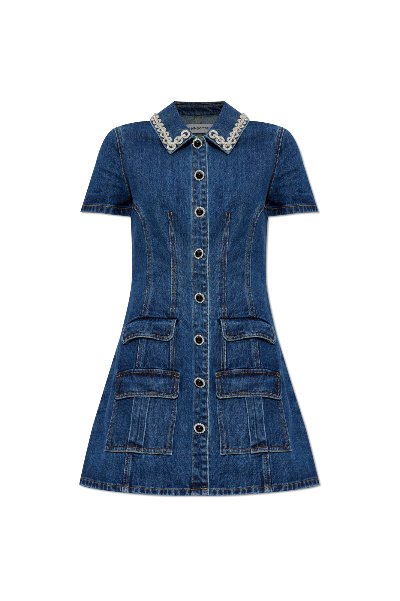 【Self-Portrait】デニムドレス Self-Portrait Denim dress | Women's Clothing | Vitkac